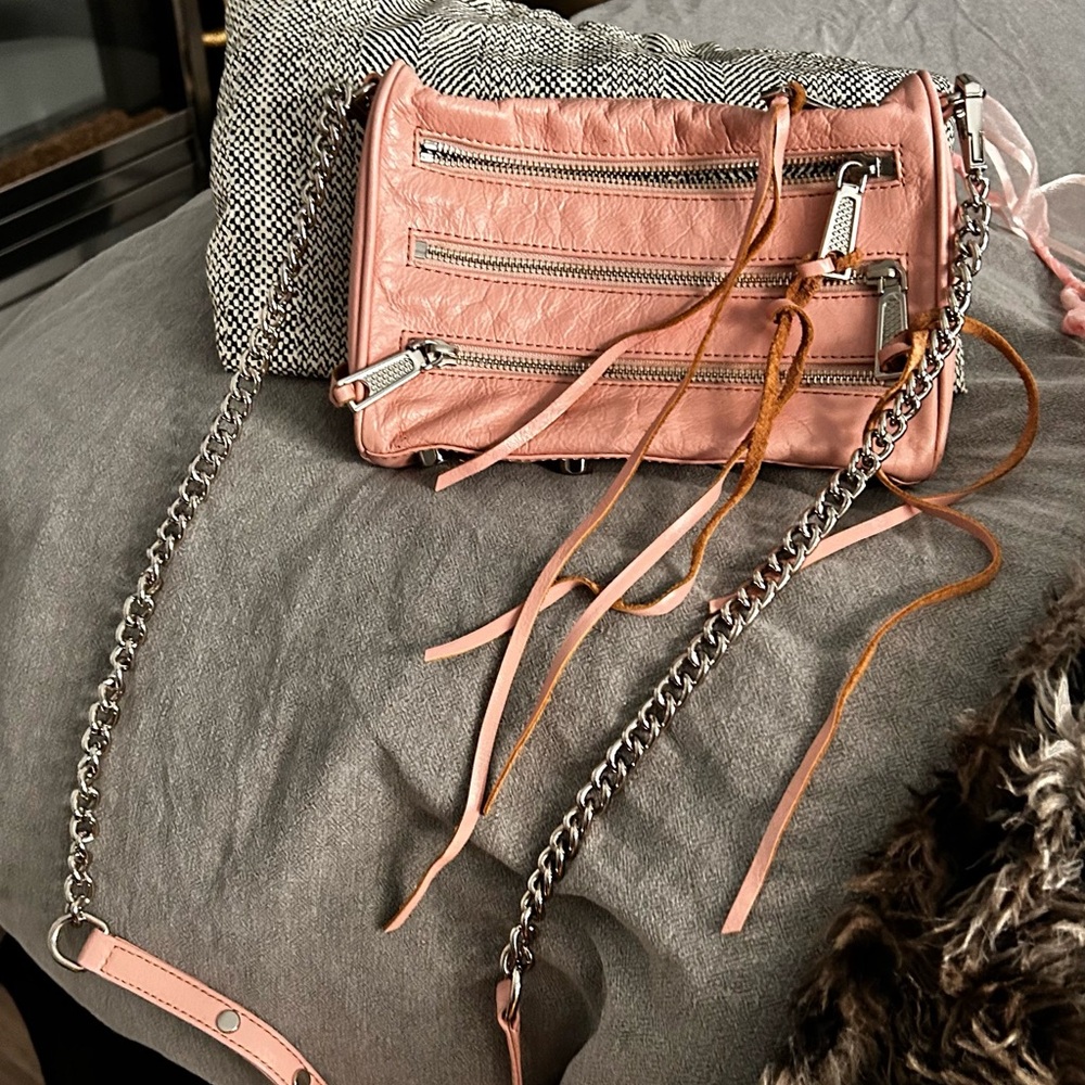 Powder Pink on trend Rebecca Minkoff bag